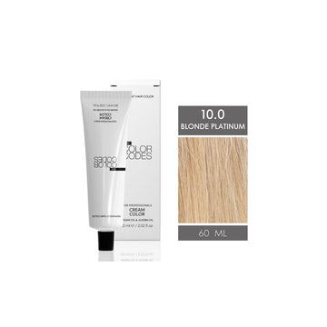 The Color Codes Permanent Hair Dye 10.0 Blonde Platinum 60 ml