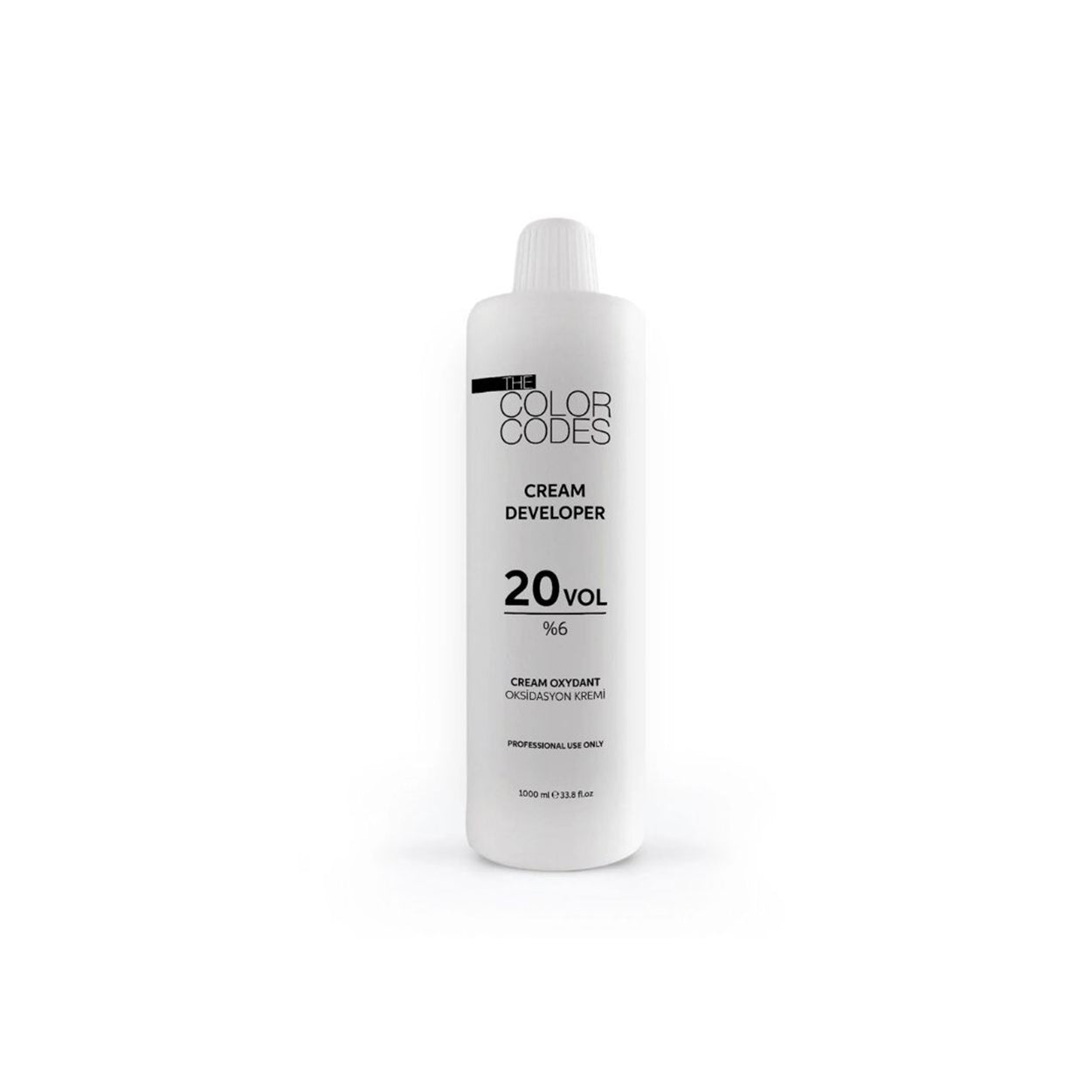 The Color Codes Cream Developer 20 Volume 1000 ml