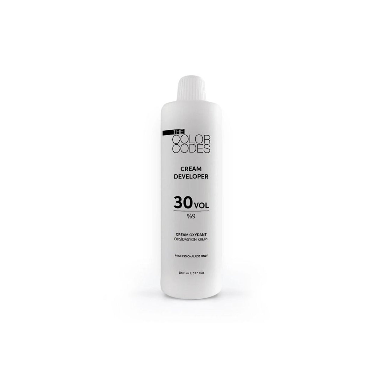 The Color Codes Cream Developer 30 Volume 1000 ml