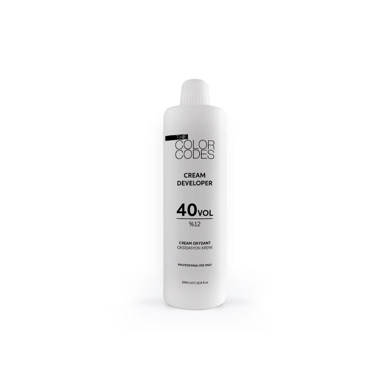 The Color Codes Cream Developer 40 Volume 1000 ml