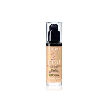 Bourjois 123 Perfect Medium Coverage Liquid Foundation - 54 Beige 30ml