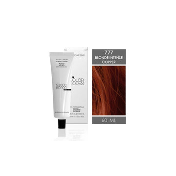 The Color Codes Permanent Hair Dye 7.77 Blonde Intense Copper 60 ml