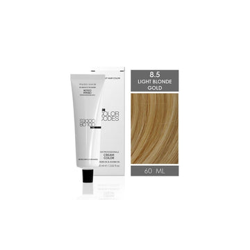 The Color Codes Permanent Hair Dye 8.5 Light Blonde Gold 60 ml