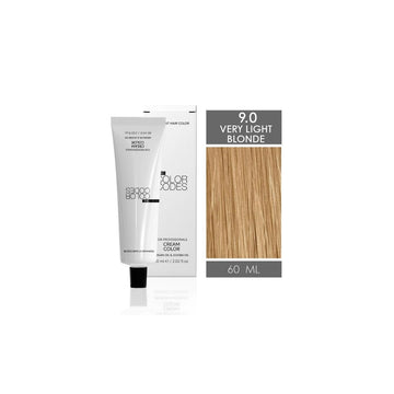 The Color Codes Permanent Hair Dye 9.0 Very Light Blonde 60 ml