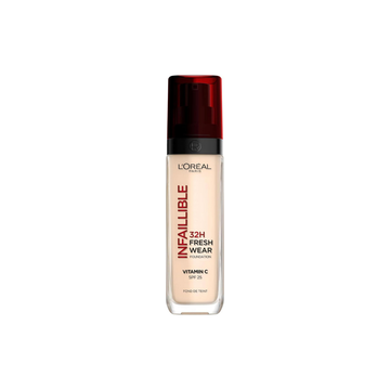 L'Oréal Paris Liquid Foundation Full Coverage, Lasting Wear, Vitamin C - SPF 25