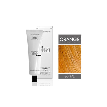 The Color Codes Permanent Hair Dye Orange 60 ml